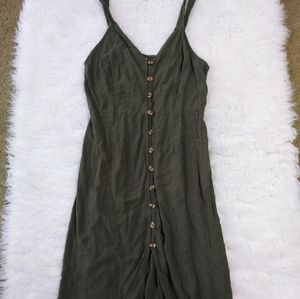 Women's Green Flowy Dress